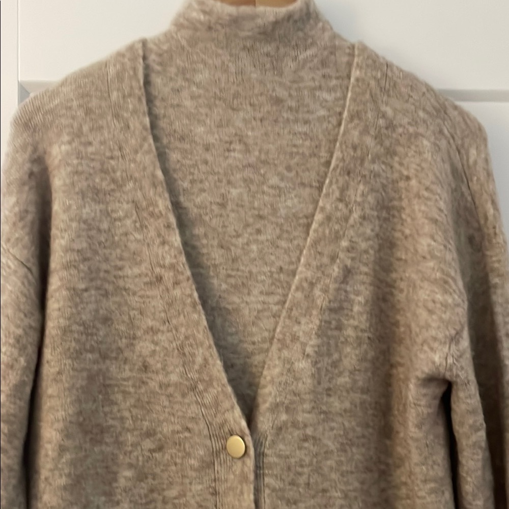 Massimo Dutti Beige Sweater
